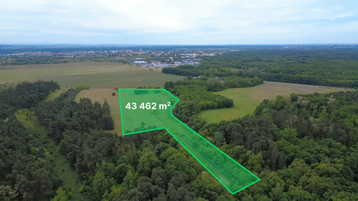 Prodej komerčního pozemku 43462 m²